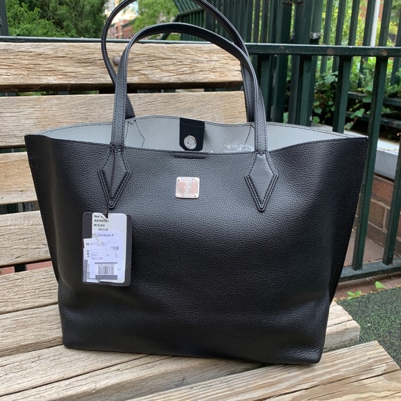 MCM Handbags - ⛔️SOLD⛔️Authentic MCM two tone Leather tote